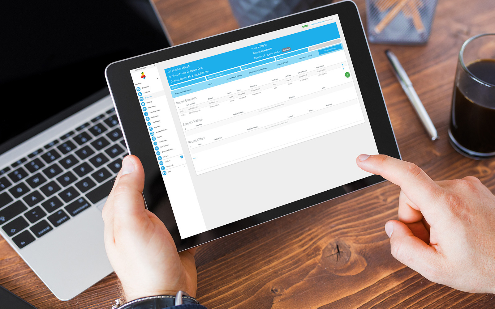 Hilton Smythe Tablet